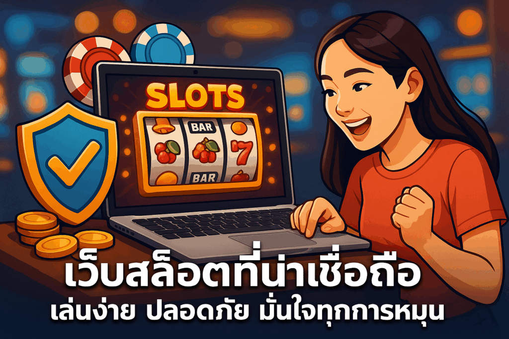 เว็บสล็อตที่น่าเชื่อถือ