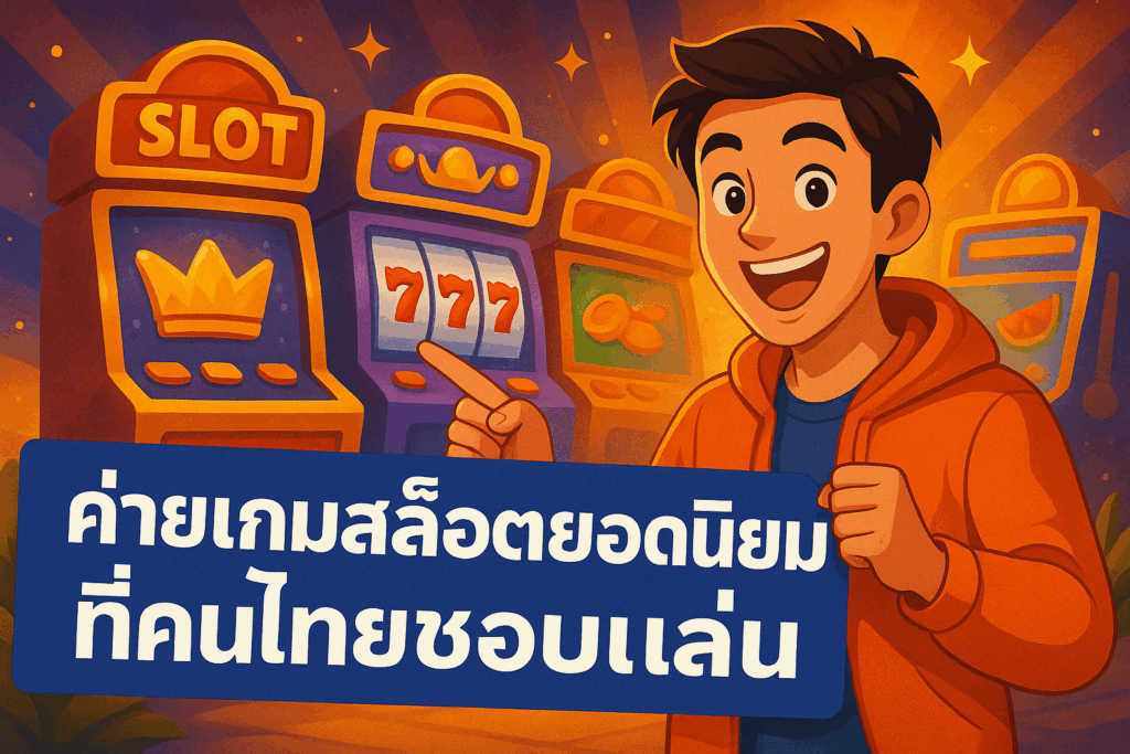 ค่ายเกมส์สล็อตยอดนิยม
