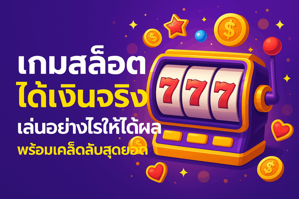 เกมสล็อตได้เงินจริง