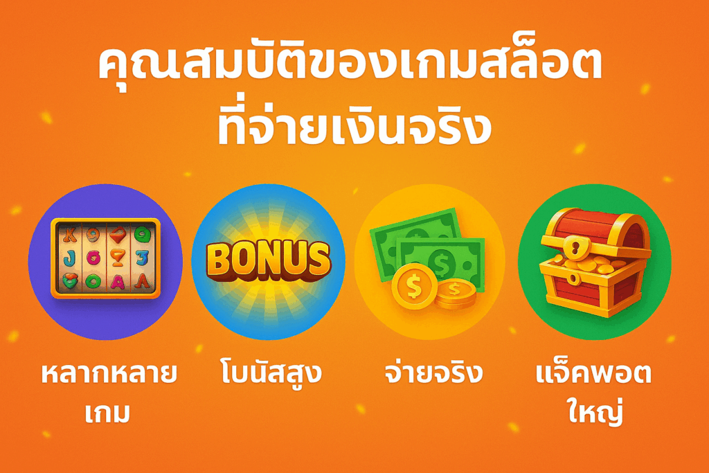 คุณสมบัติเกมสล็อต
