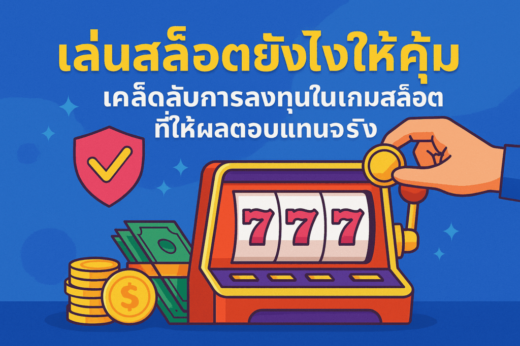 เล่นสล็อตยังไงให้คุ้ม