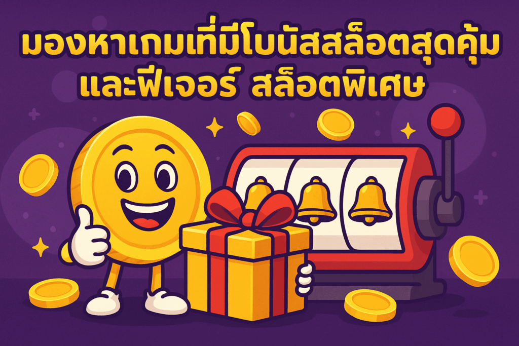 โบนัสสล็อต เเละ สล็อตพิเศษ
