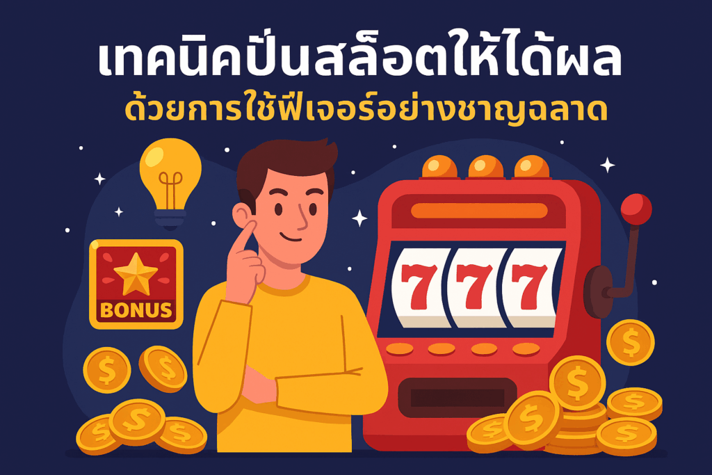 เทคนิคปั่นสล็อต