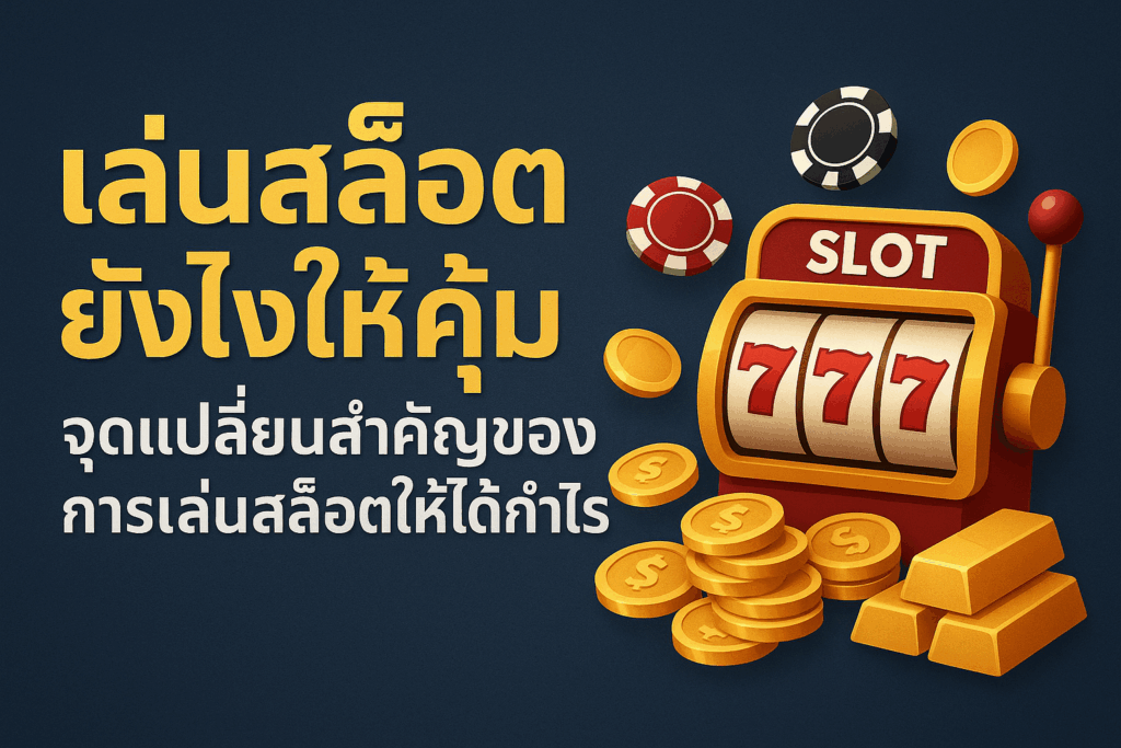 เล่นสล็อตยังไงให้คุ้ม